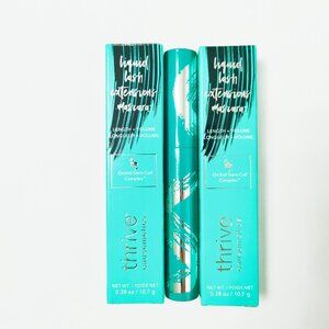 2pcs Mascara Thrive Causemetics Black Liquid lash Extensions Brynn Full Size New